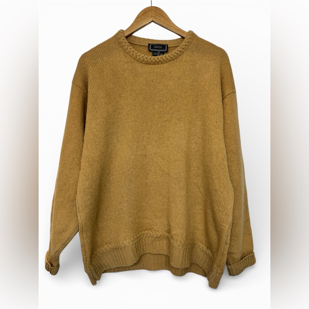 Eaton Pure Virgin Wool Sweater Large